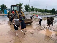 暴雨無情，新蒲有愛！新蒲建設(shè)集團(tuán)有限公司抗擊暴雨災(zāi)情在行動